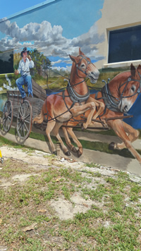 Lake Placid mural